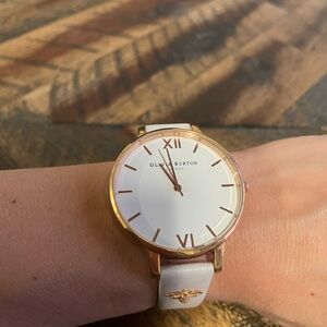 Olivia Burton Queen Bee Rose Gold Watch
